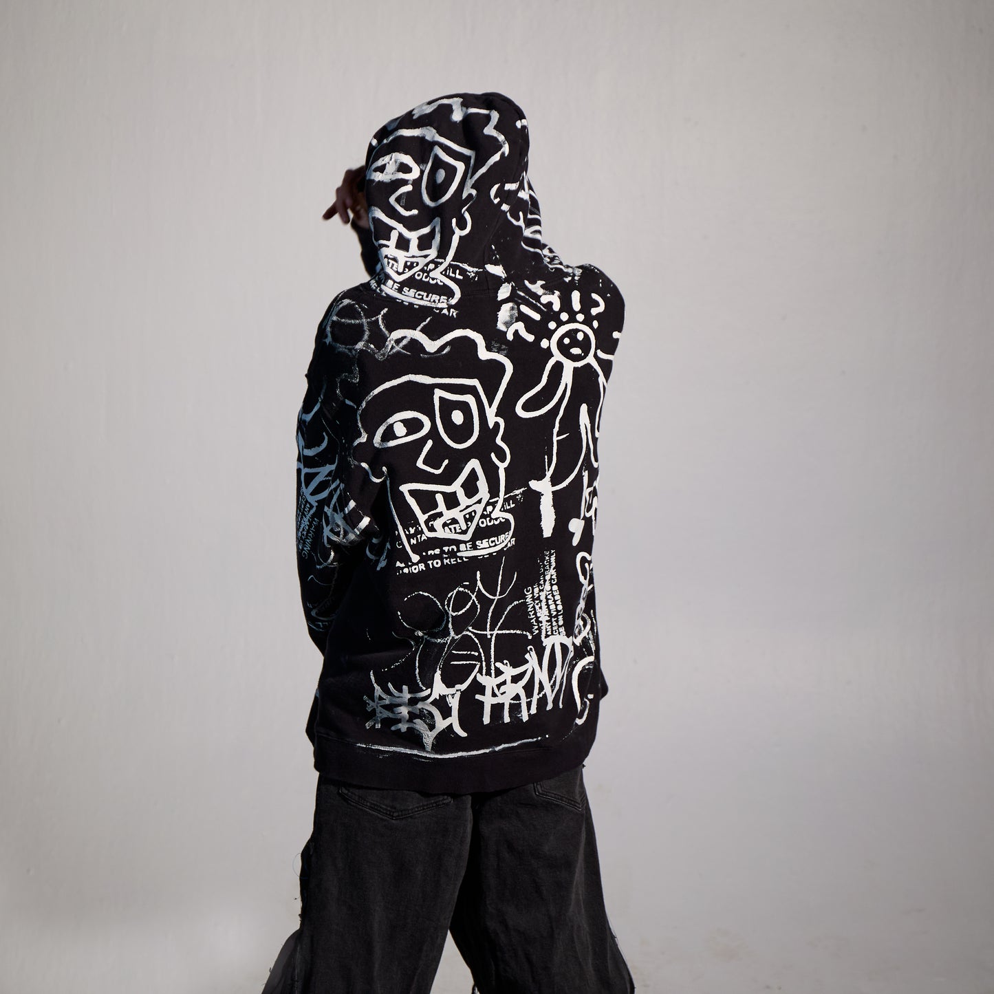 All Over Grafitti Hoodie