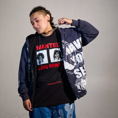 Wanted T-shirt Black