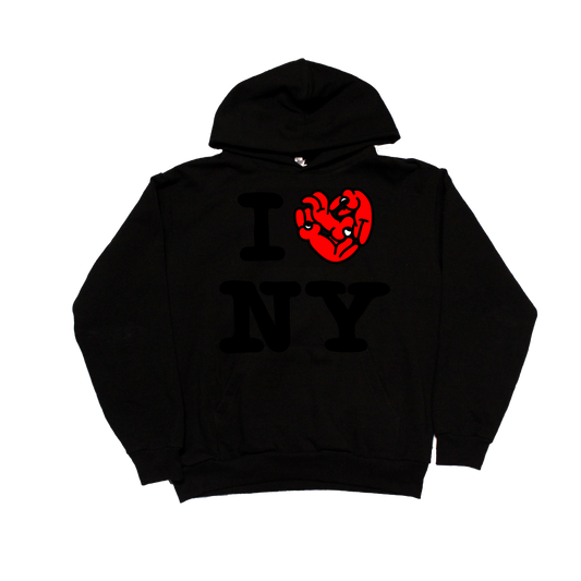 "I <3 NY" Black Hoodie (Preorder)