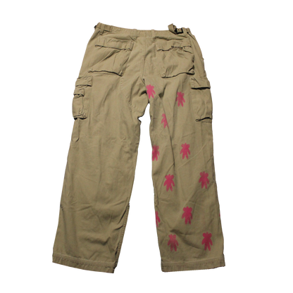 Pink Patterned Cargos