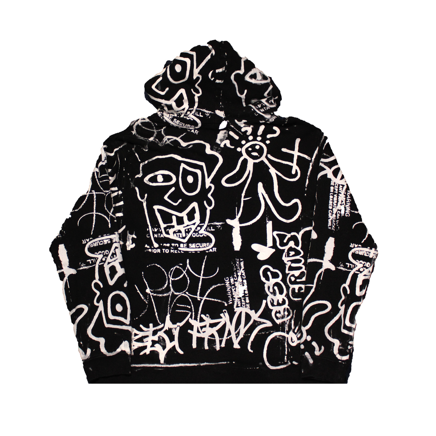 All Over Grafitti Hoodie