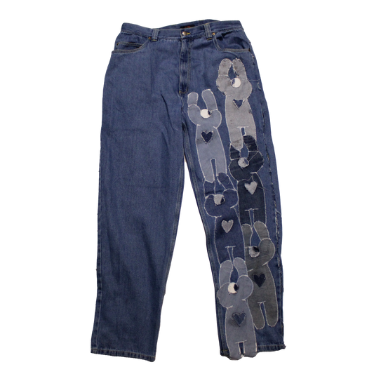 "Chain Frnd" Denim