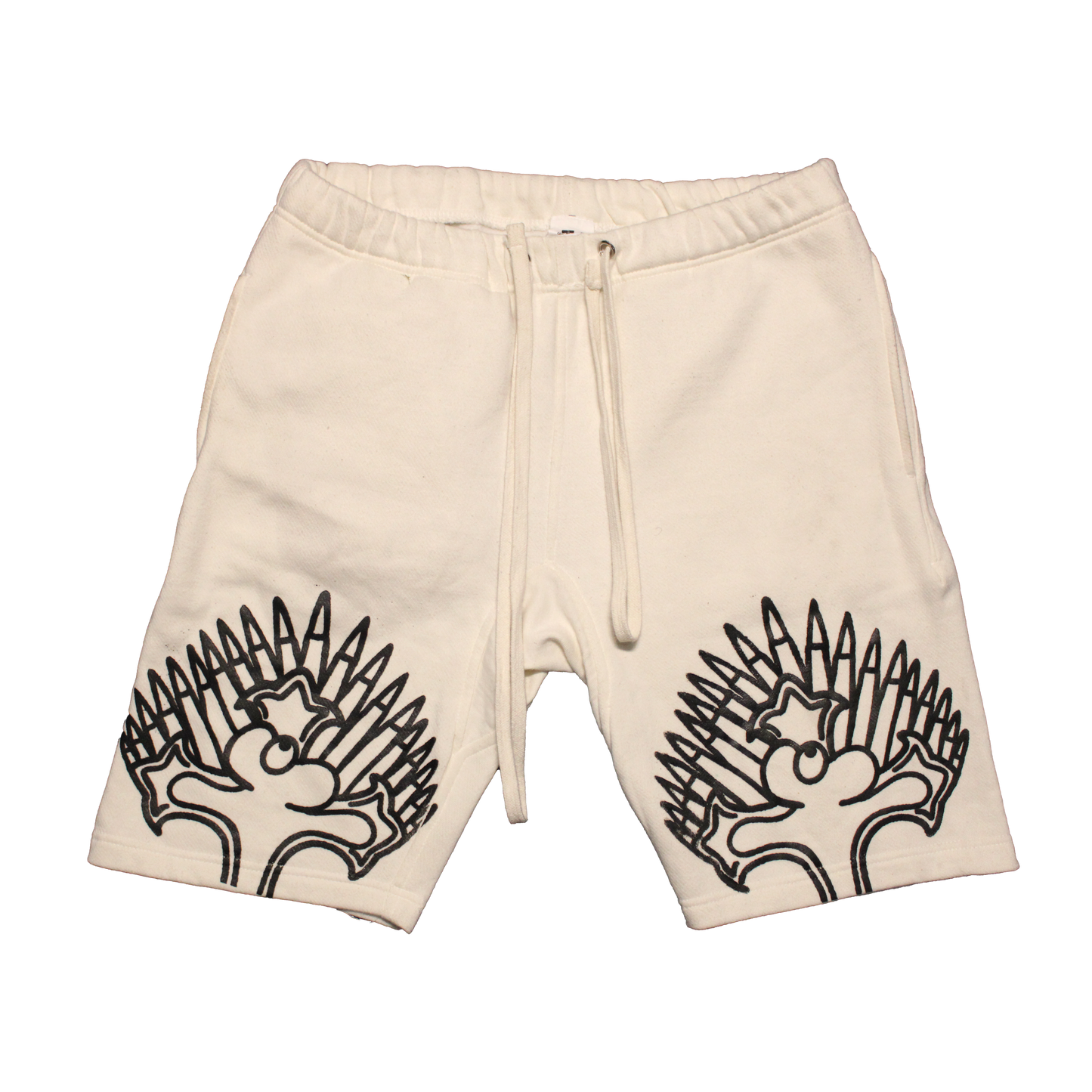 "Cross Frnd" Sweat Shorts