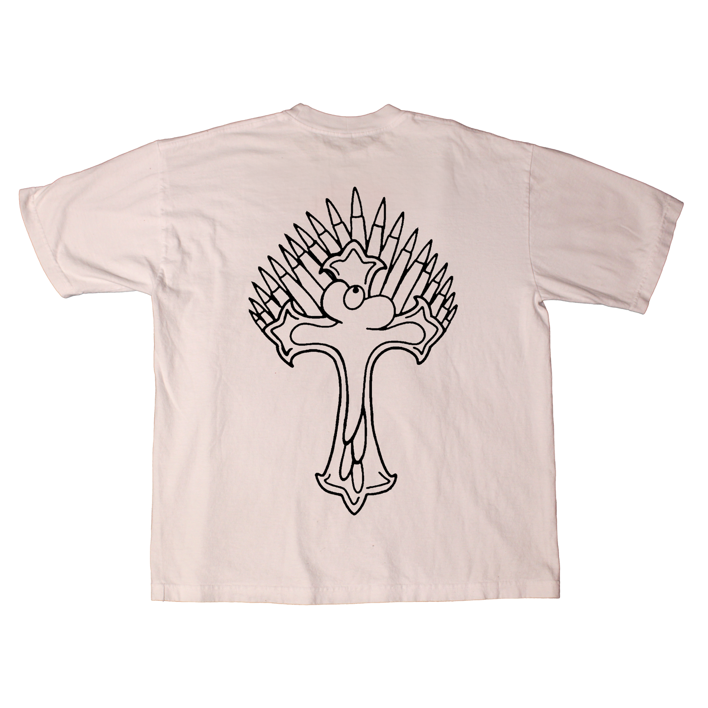 "Cross Frnd" White T-Shirt (Preorder)