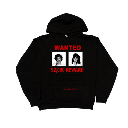 "Wanted" Black Hoodie (Preorder)