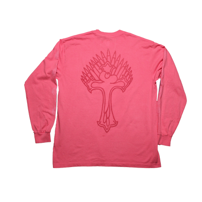 Cross Frnd Long Sleeve Pink