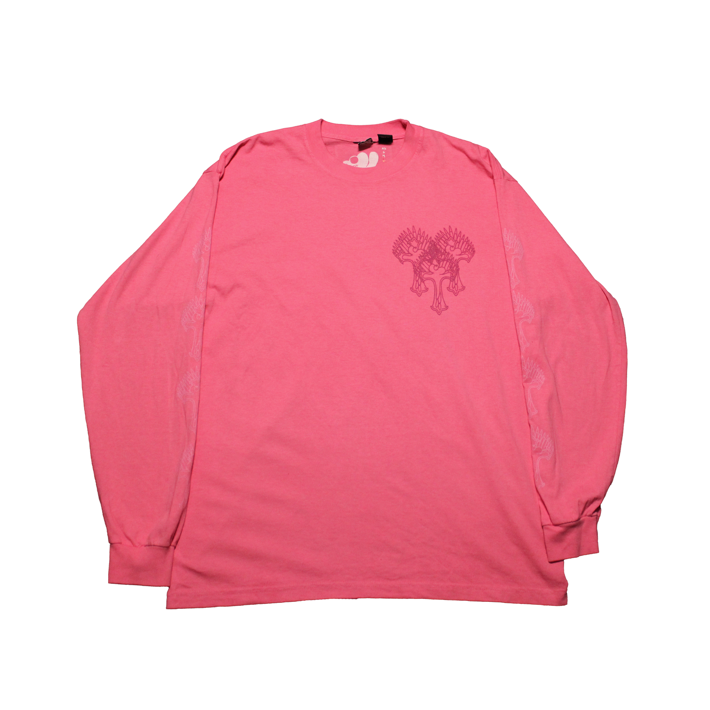 Cross Frnd Long Sleeve Pink