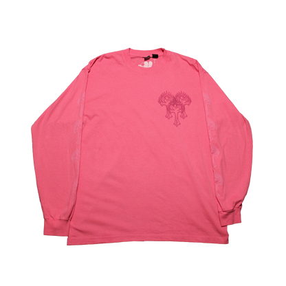 Cross Frnd Long Sleeve Pink