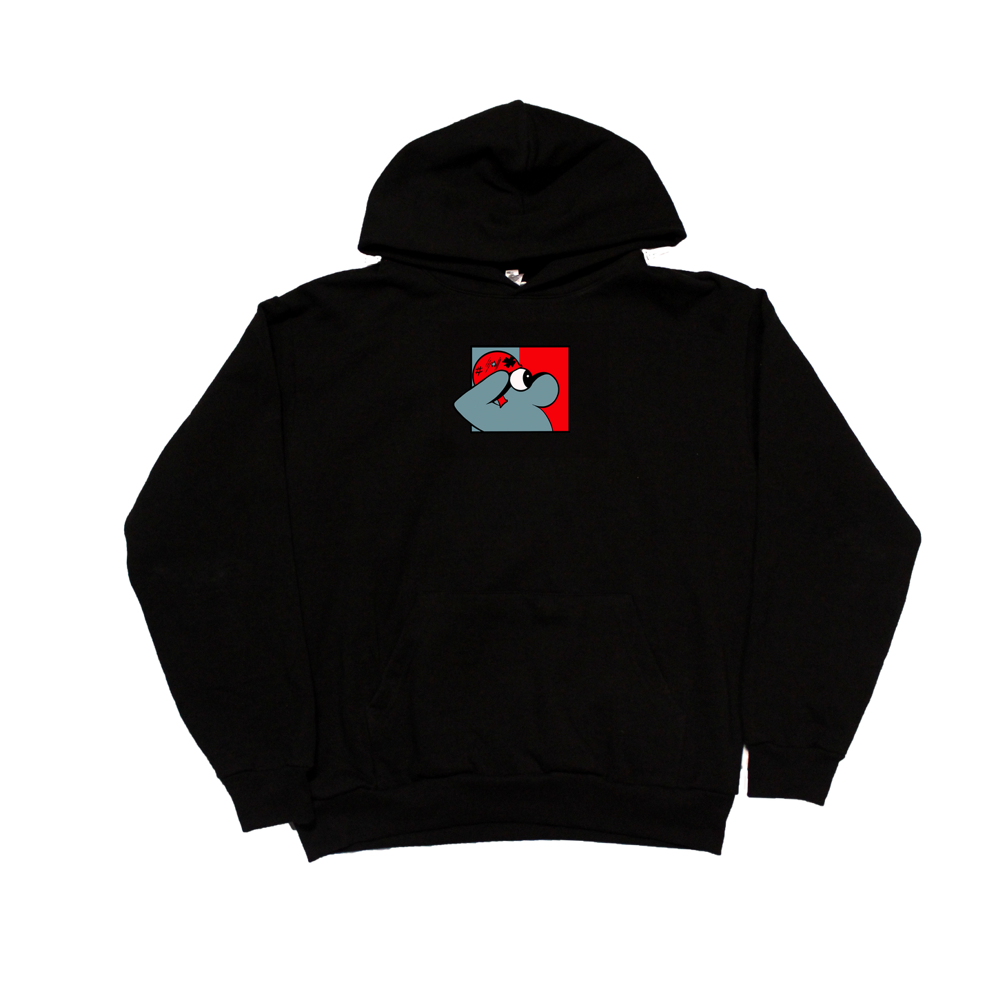 "Salute Frnd" Black Hoodie (Preorder)