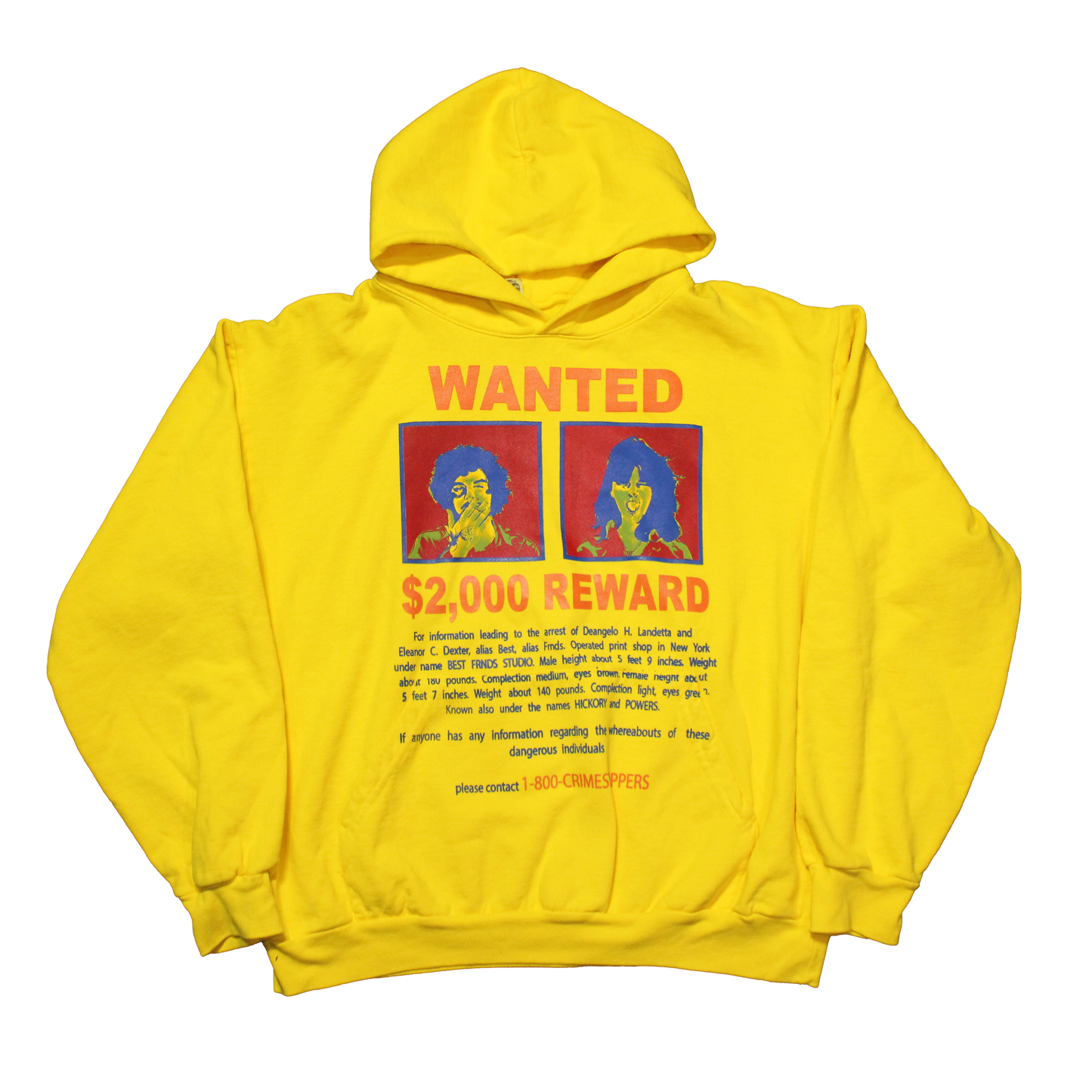 Wanted Thermal Print