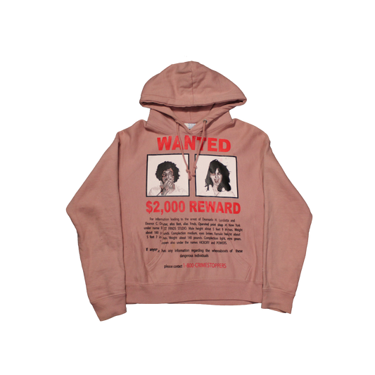 Pink Wanted Hoodie